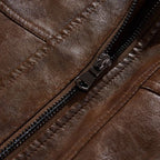 Chamarra de Cuero Original para Hombre Alessandro Stefano Romano®