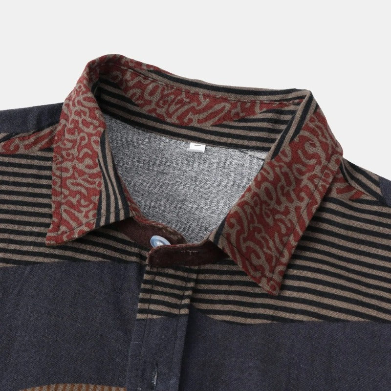 Camisa Estampada para Hombre Codó Stefano Romano®