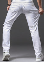 Pantalón de Mezclilla Recto para Hombre Alessandro Stefano Romano®
