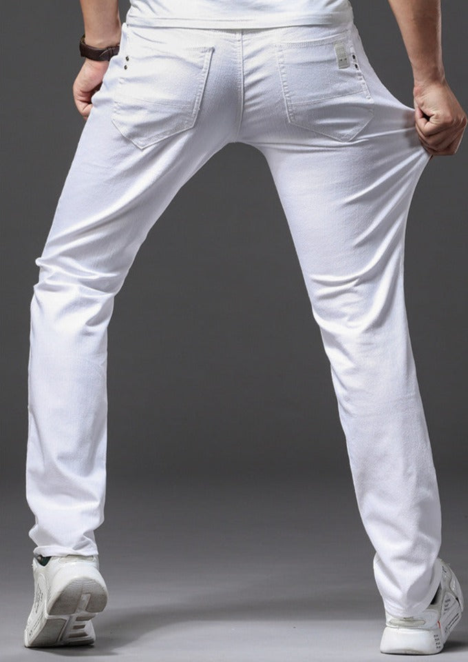 Pantalón de Mezclilla Recto para Hombre Alessandro Stefano Romano®