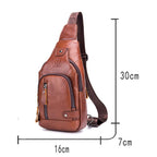 Bolsa Bag de Cuero Genuino para Hombre Stefano Romano®