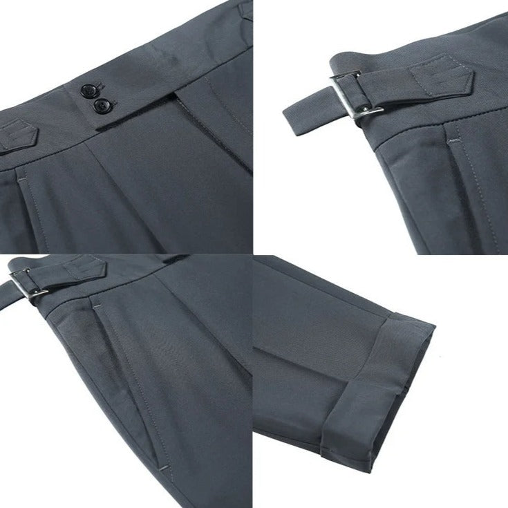 Pantalón de Vestir Slim Fit Gurkha para Hombre Dante Stefano Romano®