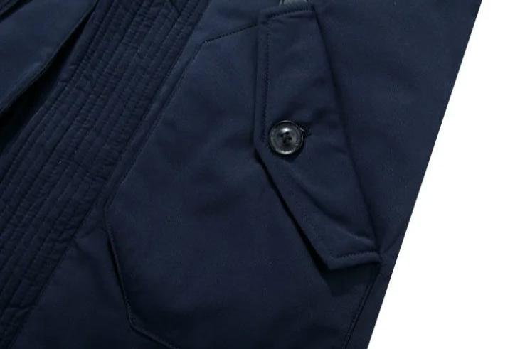 Chamarra Puffer Larga para Hombre Alessandro Stefano Romano®