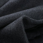 Abrigo de Lana de Diseñador Cuello Polo Slim Fit para Hombre Alessandro Stefano Romano®