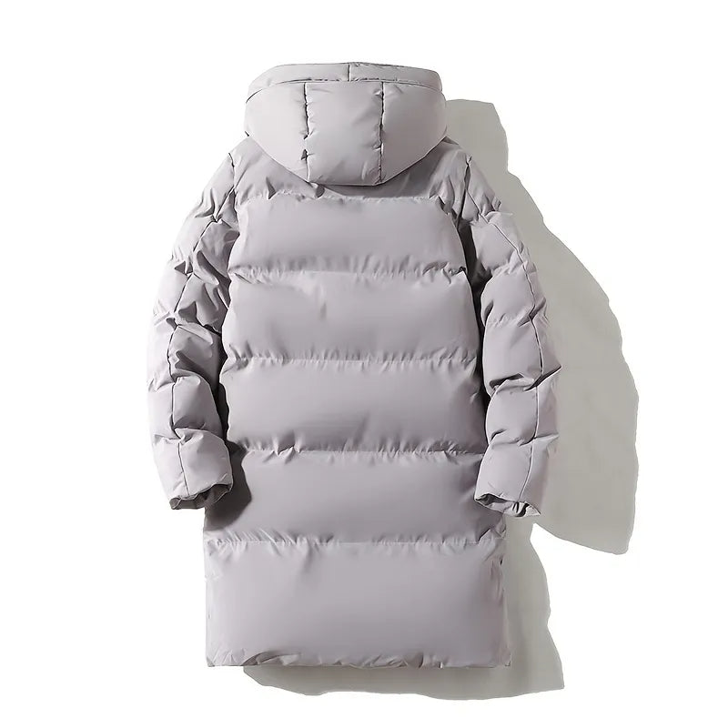 Chamarra Puffer Larga Plus Size para Hombre Stefano Romano®