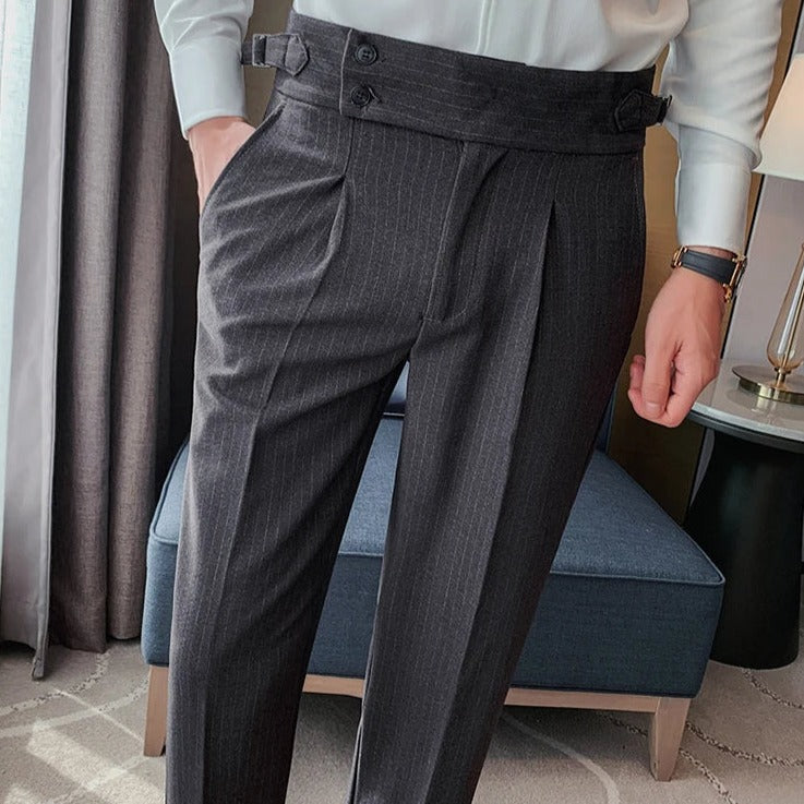 Pantalón de Vestir Slim Fit Gurkha para Hombre Antonio Stefano Romano®
