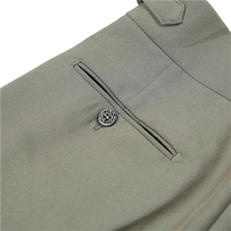 Pantalón de Sastre Algodón para Hombre Stefano Romano®