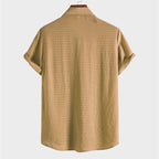 Camisa Lisa Cuello Polo para Hombre Coribe Alessandro Stefano Romano®