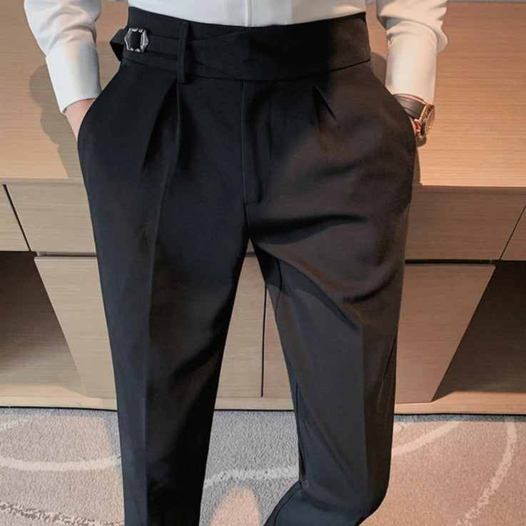 Pantalón de Vestir Slim Fit Gurkha para Hombre Giorgio Stefano Romano®