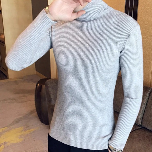 Suéter Cuello Alto Sastrería Italiana para Hombre Marco Stefano Romano®