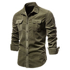 Camisa de Vestir Algodón para Hombre Stefano Romano®