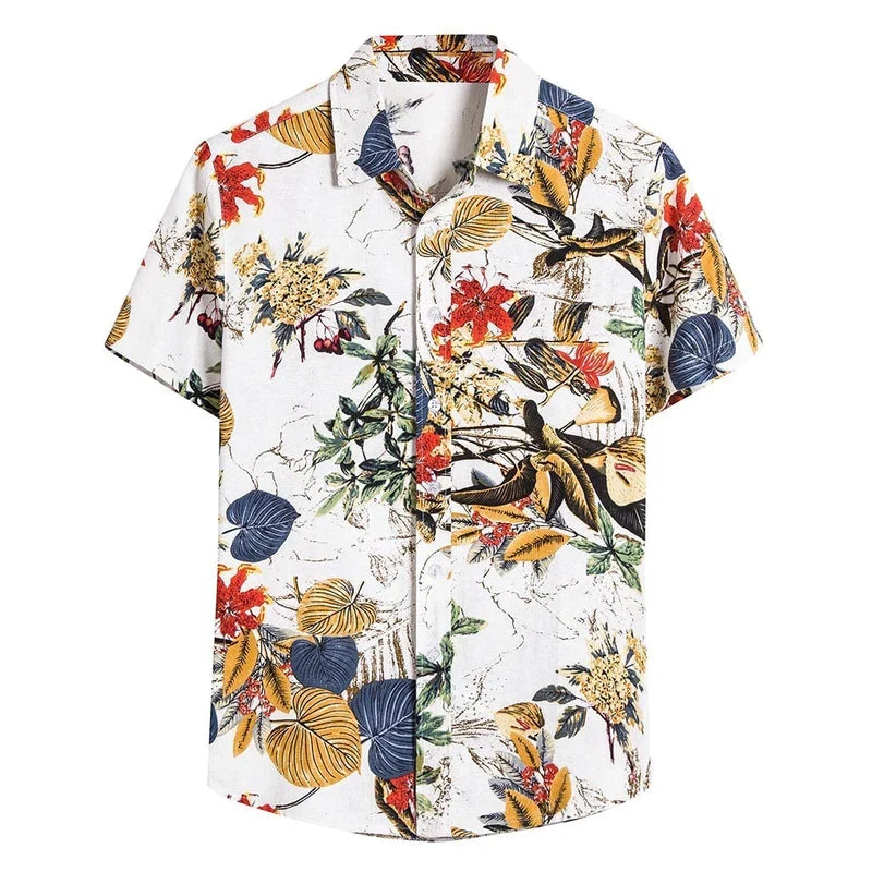 Camisa Estampada para Hombre Araripina Stefano Romano®
